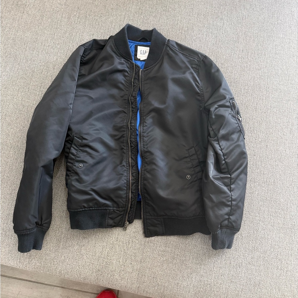 GAP Men's Black Bomber Jacket